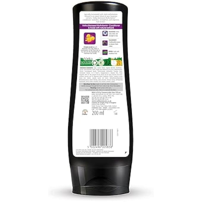 VATIKA NATURALS BLACK CUMIN HAIR CONDITIONER 200 ML - Image 2